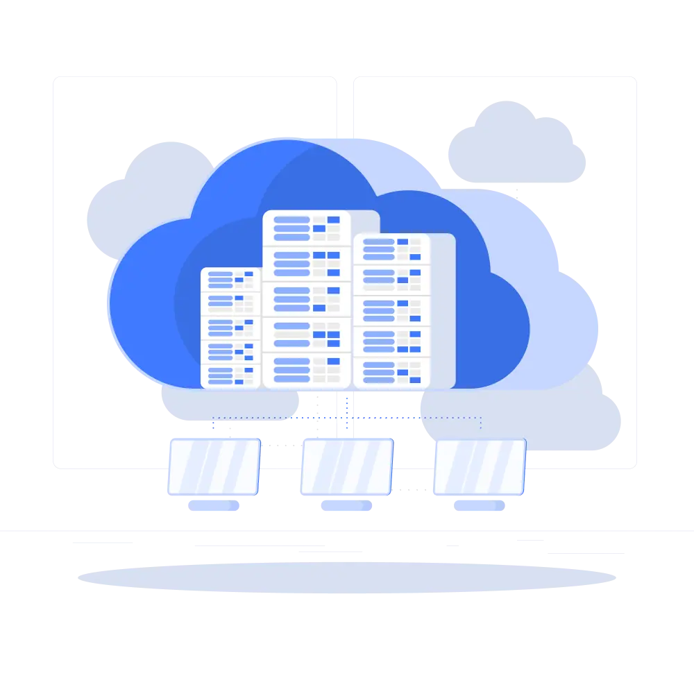SHARED HOSTING illustration